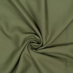 Olive Green Color Pashmina Fabric