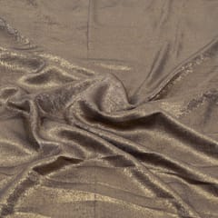 Grey Color Turkish Georgette Foil Fabric