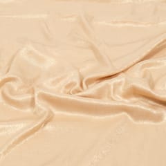 Fawn Color Turkish Georgette Foil Fabric