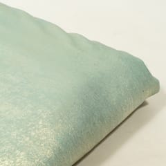 Sea Green Color Turkish Georgette Foil Fabric