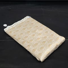Dyeable Pure Brocade Silk Fabric