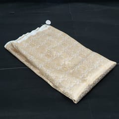 Dyeable Pure Brocade Silk Fabric