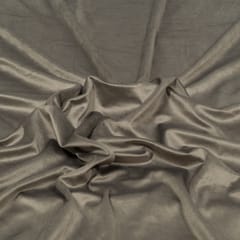 Grey Color Suede Fabric
