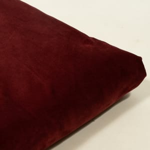 Maroon Color Suede Fabric