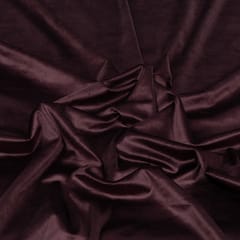 Wine Color Suede Fabric