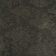 Black Floral self Design Lycra Net Fabric