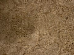 Light Gold Floral Shantley Net Fabric