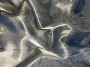 Sea Green Plain Two Tone Organza Fabric