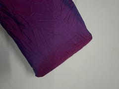 Purple Pink Two Tone Poly Silk Fabric