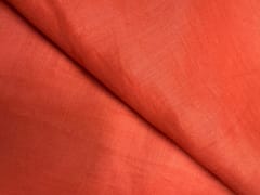 Orange Plain Cotton Fabric