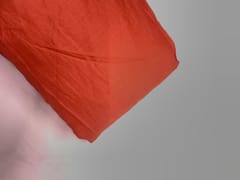 Orange Plain Cotton Fabric