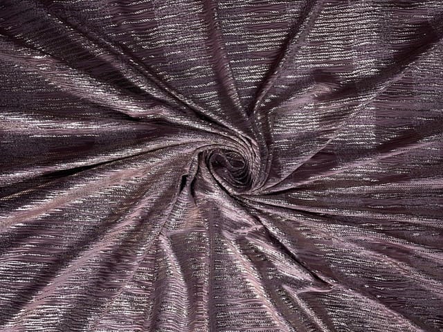 Dusty Pink Plated Design Fabric