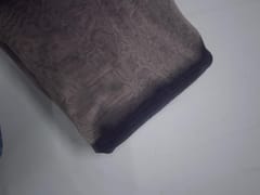 Dark Grey Plain Two Tone Organza Fabric