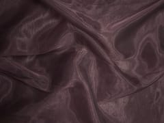 Brown Silver Plain Two Tone Organza Fabric
