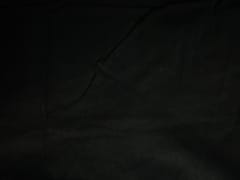 Black Plain Cotton Fabric