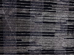 Black Lycra Plated Design Fabric