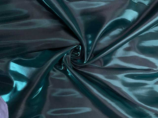 Rama Green Plain Imported Versace Satin Fabric