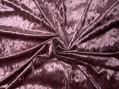 Peach Plain Imported Ice Velvet Fabric