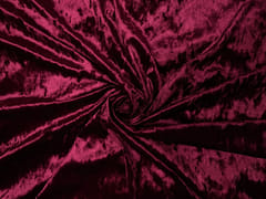 Maroon Plain Imported Ice Velvet Fabric