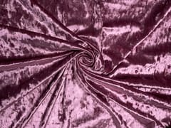 Light Pink Plain Imported Ice Velvet Fabric