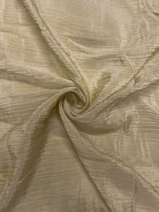 Light Golden Crush Tissue Fabric