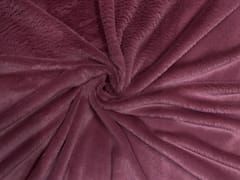 Dusty Pink Imported Plain Rabbit Fur Fabric