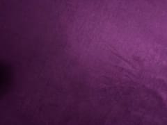 Dark Purple Plain Suede Fabric