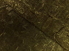 Dark Golden Crush Organza Fabric