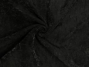 Black Crush Organza Fabric
