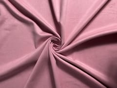 Baby Pink Plain Suede Fabric