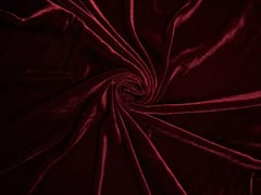 Maroon Pure Velvet Fabric