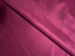 Dull Maroon Plain Suede Fabric