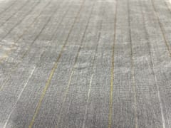 White Zari Stripes Dyeable Pure Organza Fabric