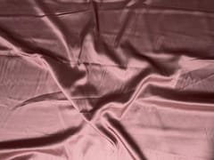 Dusty Pink Plain Armani Satin Lycra N710 Fabric
