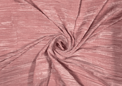 Baby Pink Plain Crush Velvet Fabric
