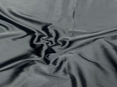 Dark Grey N35 Plain Heavy Satin Lycra Fabric