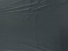 Dark Grey N35 Plain Heavy Satin Lycra Fabric