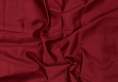 Maroon N26 Plain Dyed Glace Cotton Fabric