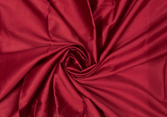 Maroon N26 Plain Dyed Glace Cotton Fabric
