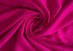 Magenta Plain Naysha Silk Fabric