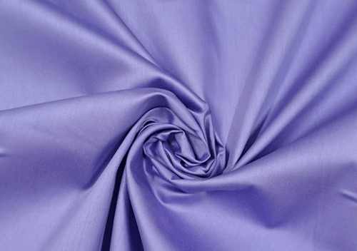 Light Purple Plain Dyed Glace Cotton Fabric