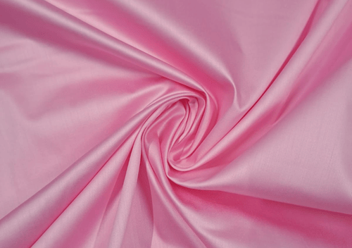 Baby Pink N19 Plain Dyed Glace Cotton Fabric