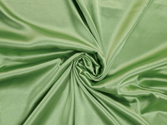 Sea Green Plain Poly Satin Fabric