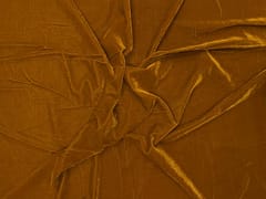 Dark Mustard Plain Velvet Fabric