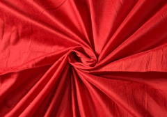 Dark Orange N24 Plain Cotton Silk Fabric