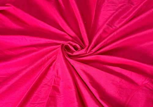 Rani Pink N23 Plain Cotton Silk Fabric