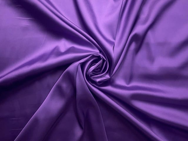 Dark Levender Armani Satin Lycra N332 Fabric
