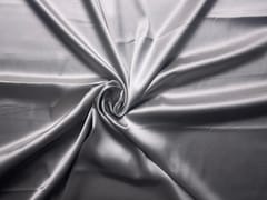 Light Grey Armani Satin Lycra Fabric
