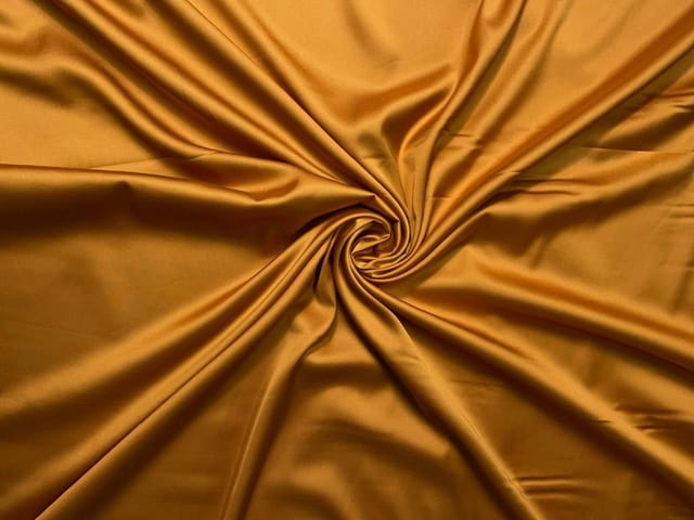 Mustard Armani Satin Lycra N148 Fabric