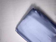 Greys Blue Armani Satin Lycra Fabric